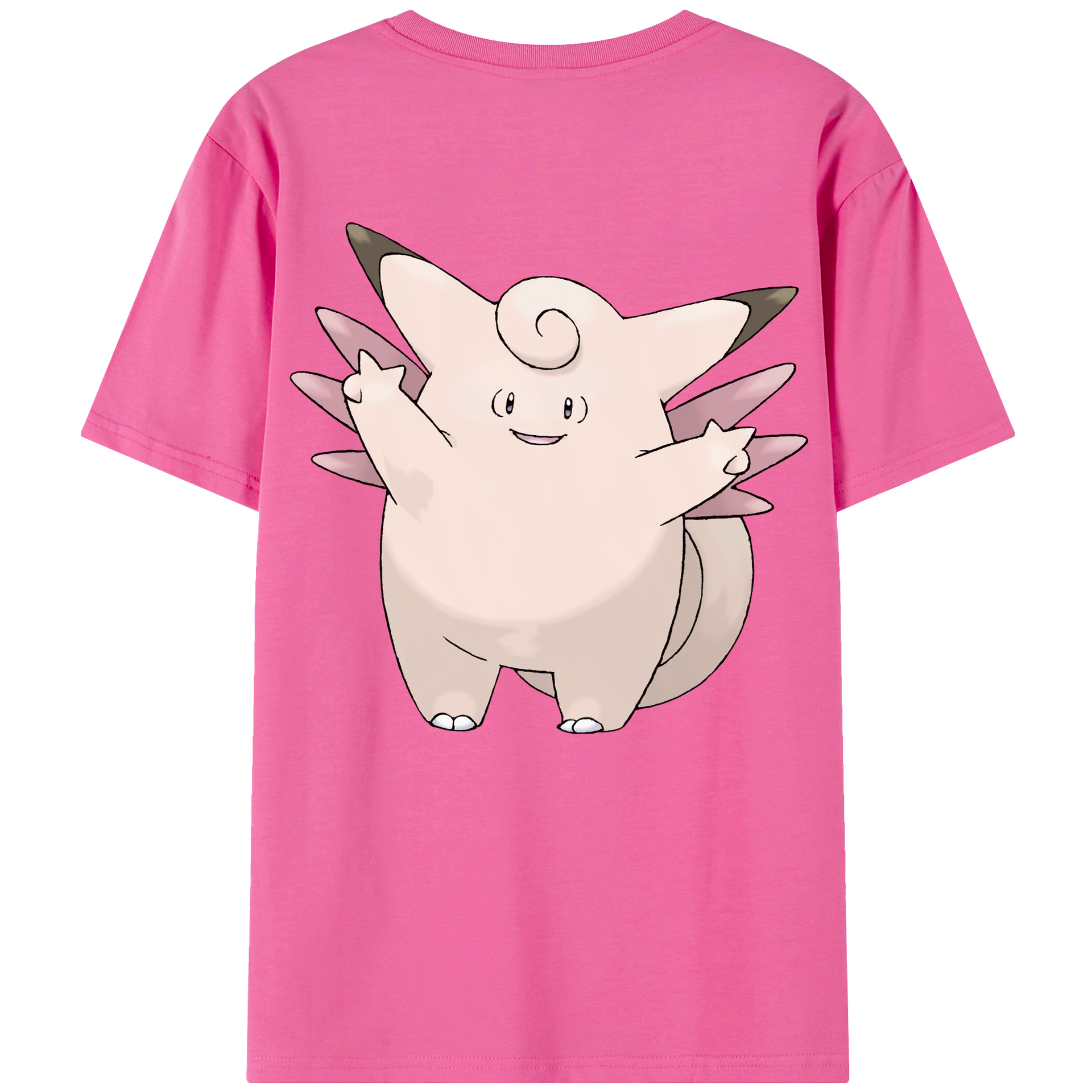 （画像用） ポケットモンスター Pokémon レディース半袖Tシャツ(バックプリント)